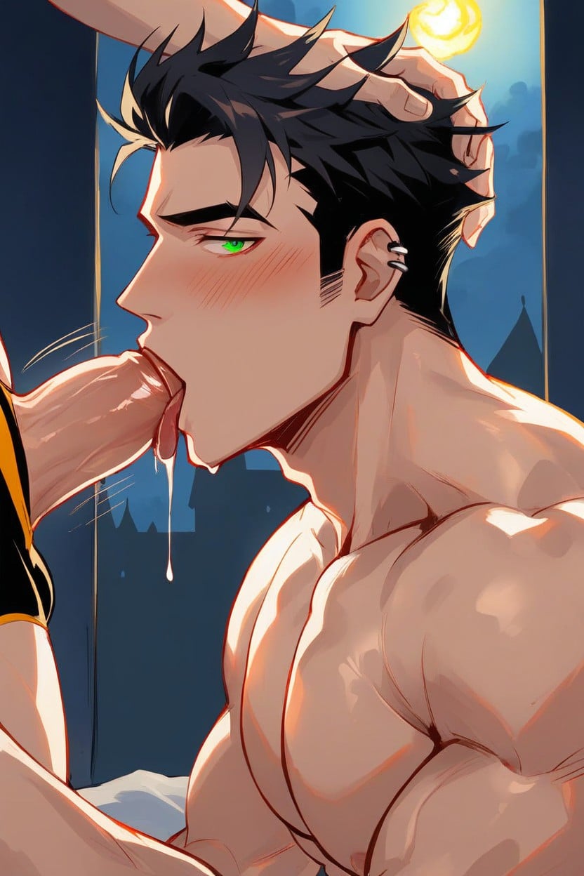 Horny, Volumetric Lighting, Heterochromia AI Gay Porn
