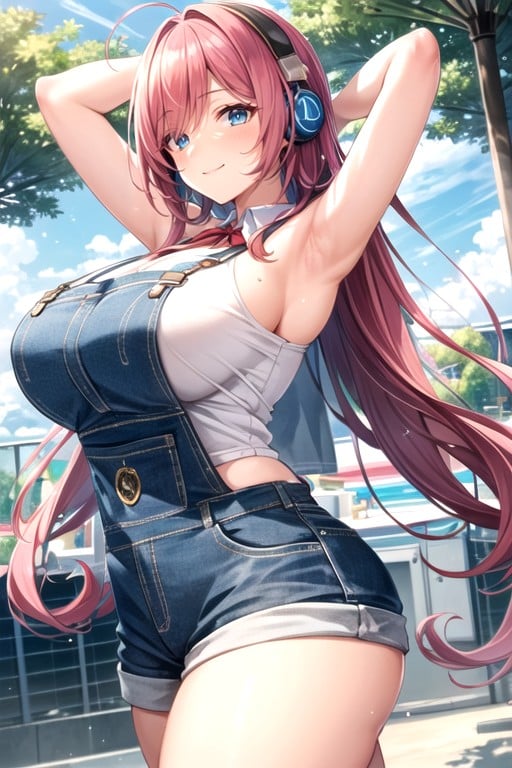 Parks, Light Blue Cardigan, Big Rounded Ass Hentai IA