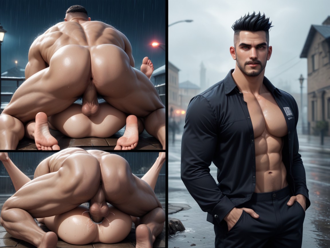 Black Hair, ” He Said, Not Kissing Teasing “but I Don’t Come For Free AI Gay Porn