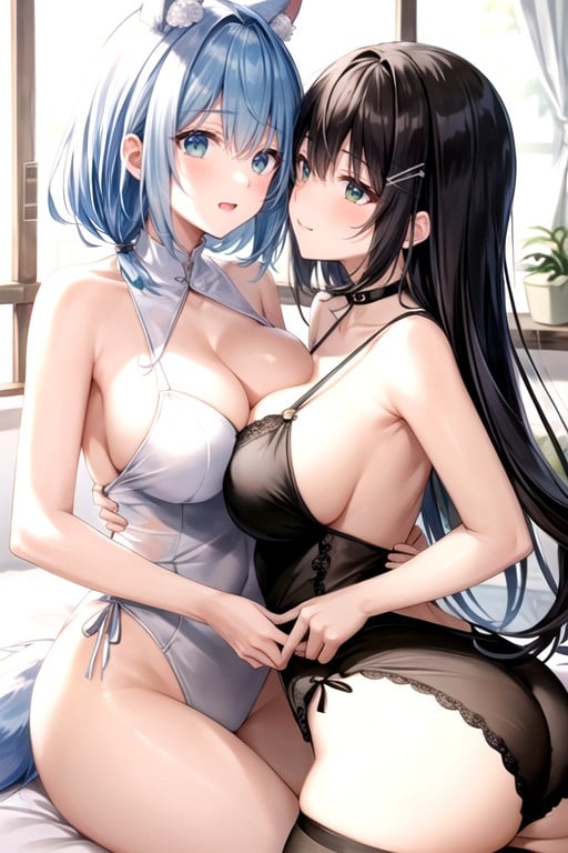 Its Laid Out On The Floor, Tighten Your Wais, おへそ Hentai IA