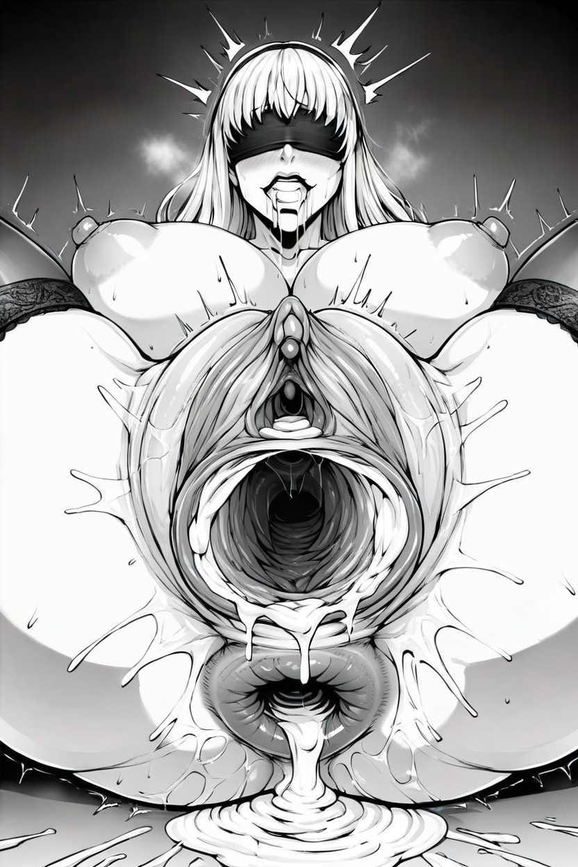 Cartoon, Stockings, Drooling Hentai IA