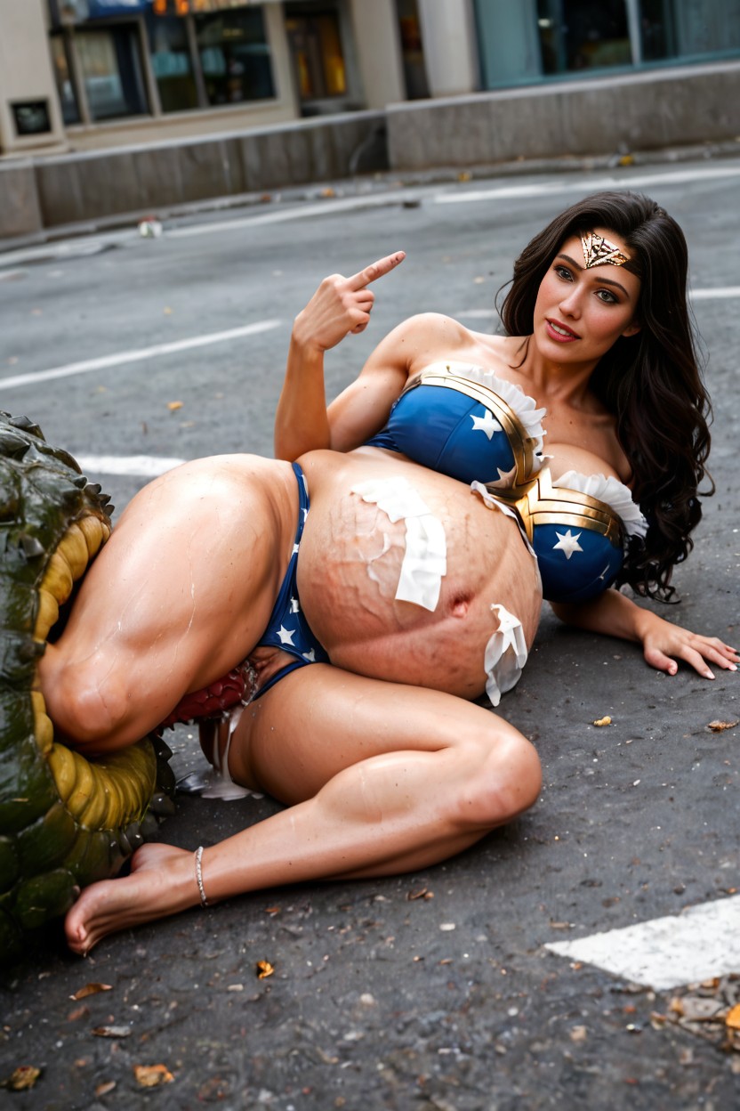 Británica, Wonder Woman Dc, Sad Porno IA