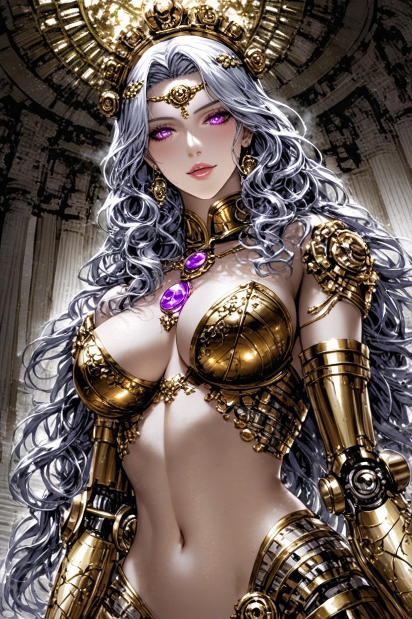 Marble And Mechanisms, Marble Navel, Purple Core Porno IA Hentai