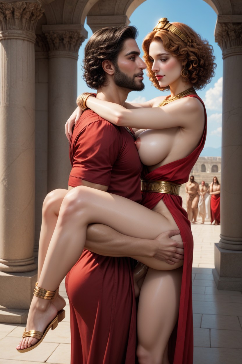God Zeus, Lesbian Sex, Cupid AI黄漫