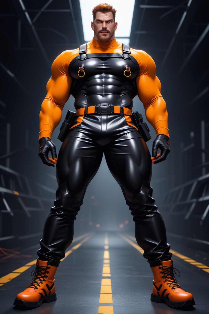 Full Body, Gay, Biceps AI Gay Porn