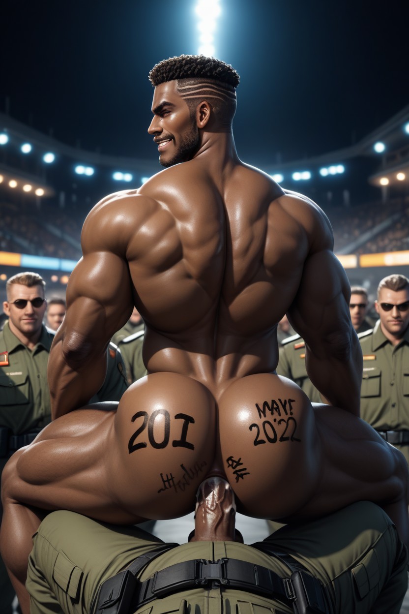 Fucking, Hole Is Powerful, Extremely Large Ass AI Gay Porn