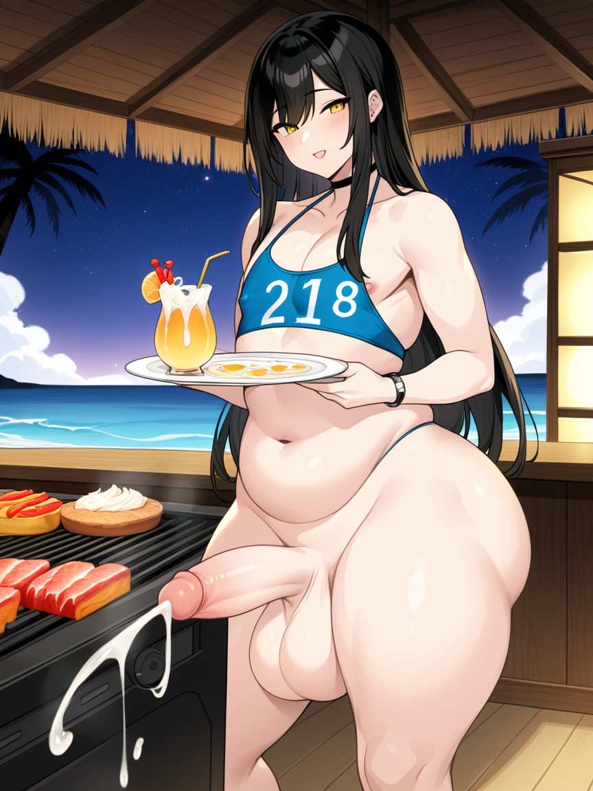 Thick, Cumming In Food, Femboy AI Gay Porn