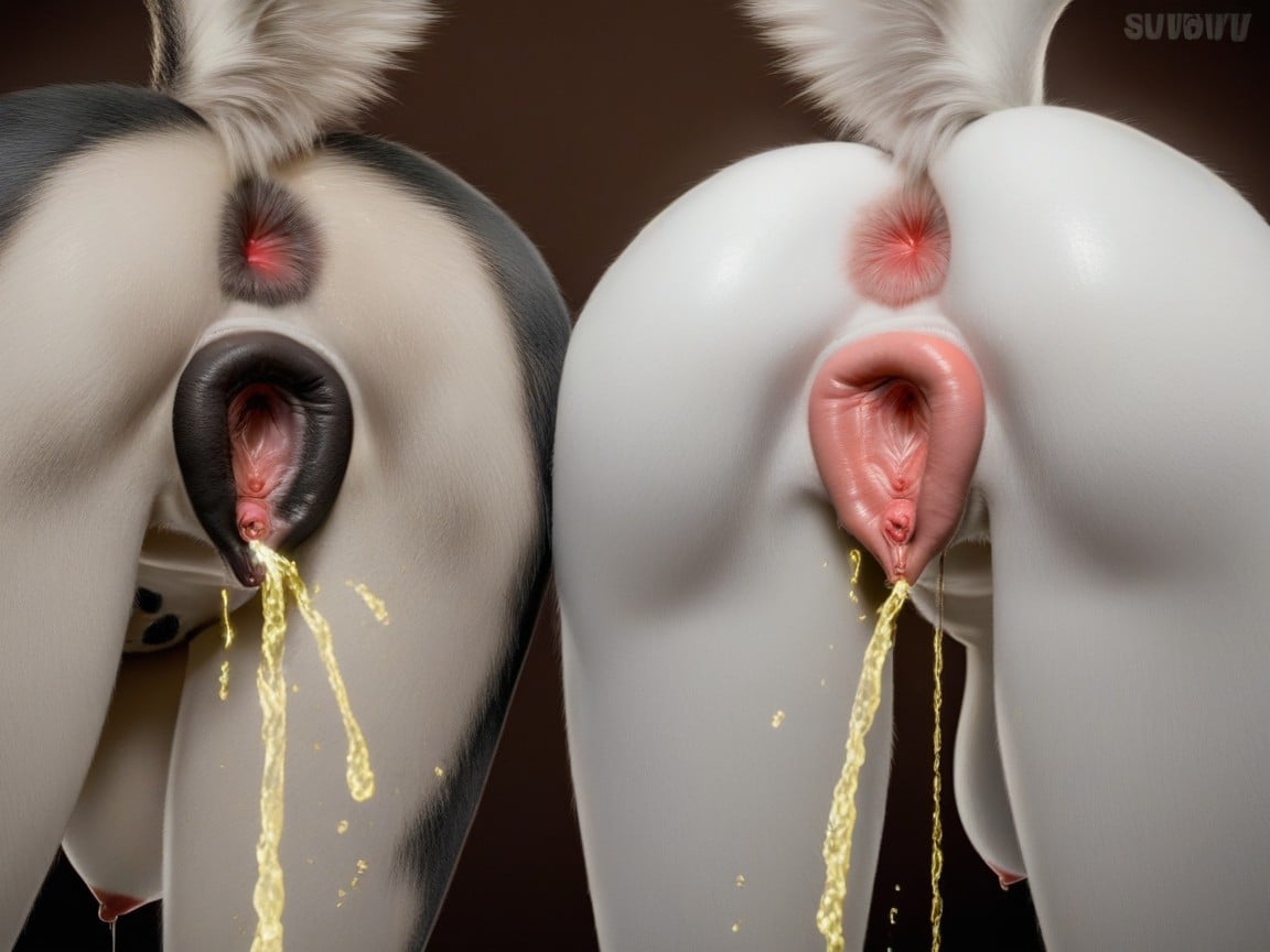 Bending Over, Nude, 18+ Furry AI Porn