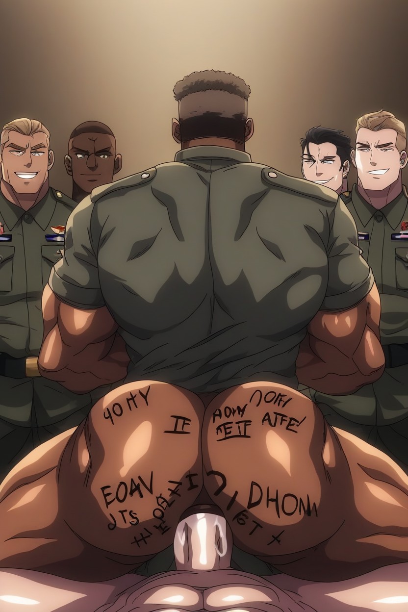 Men, Dom Bottom, Deadly Hole AI Gay Porn