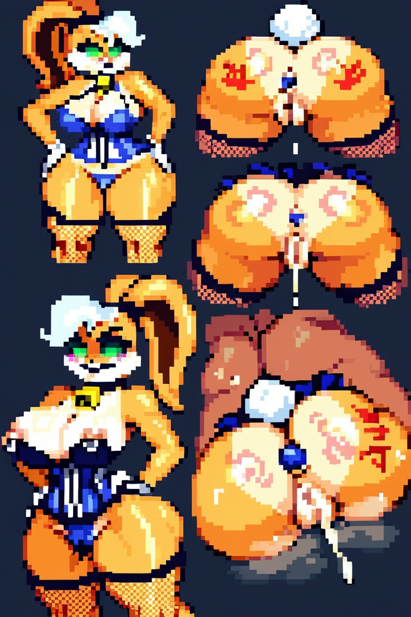 Jack O' Lantern, Skirt, Ssbbw Furry AI Porn