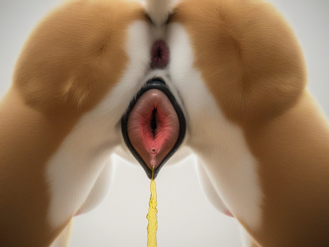 Big Pussy, Yellow Pee Drops, Pee Hole Porno IA Furry