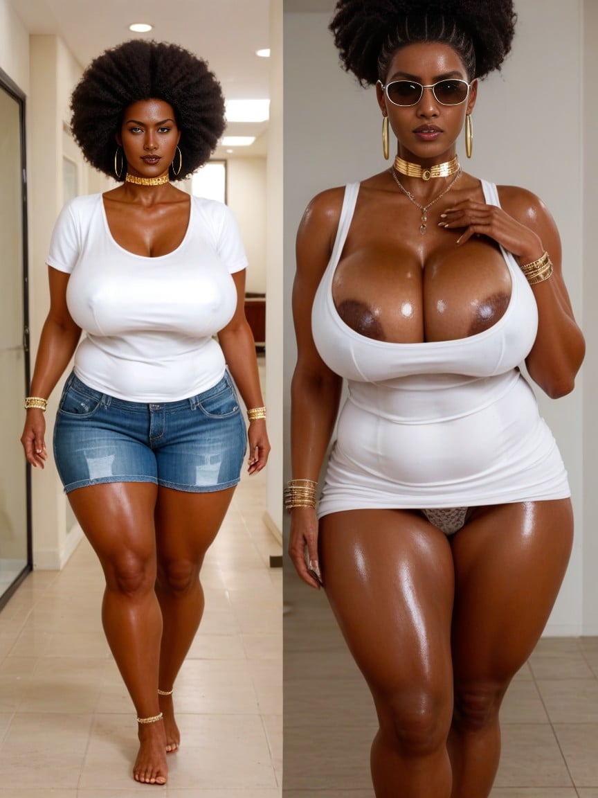 Hdr, Very Dark, African AI Porn