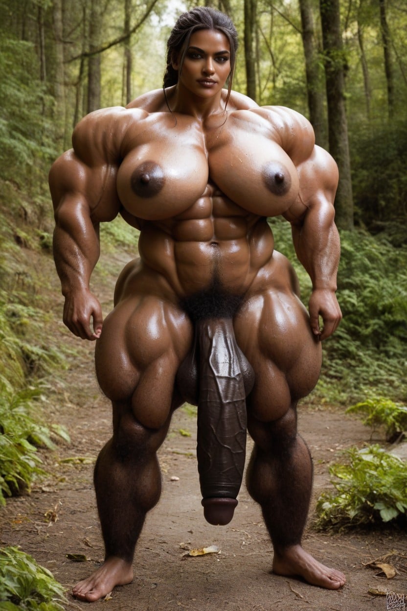Abs, Hourglass Figure, Black Cock Expansion Porno IA transsexuelle