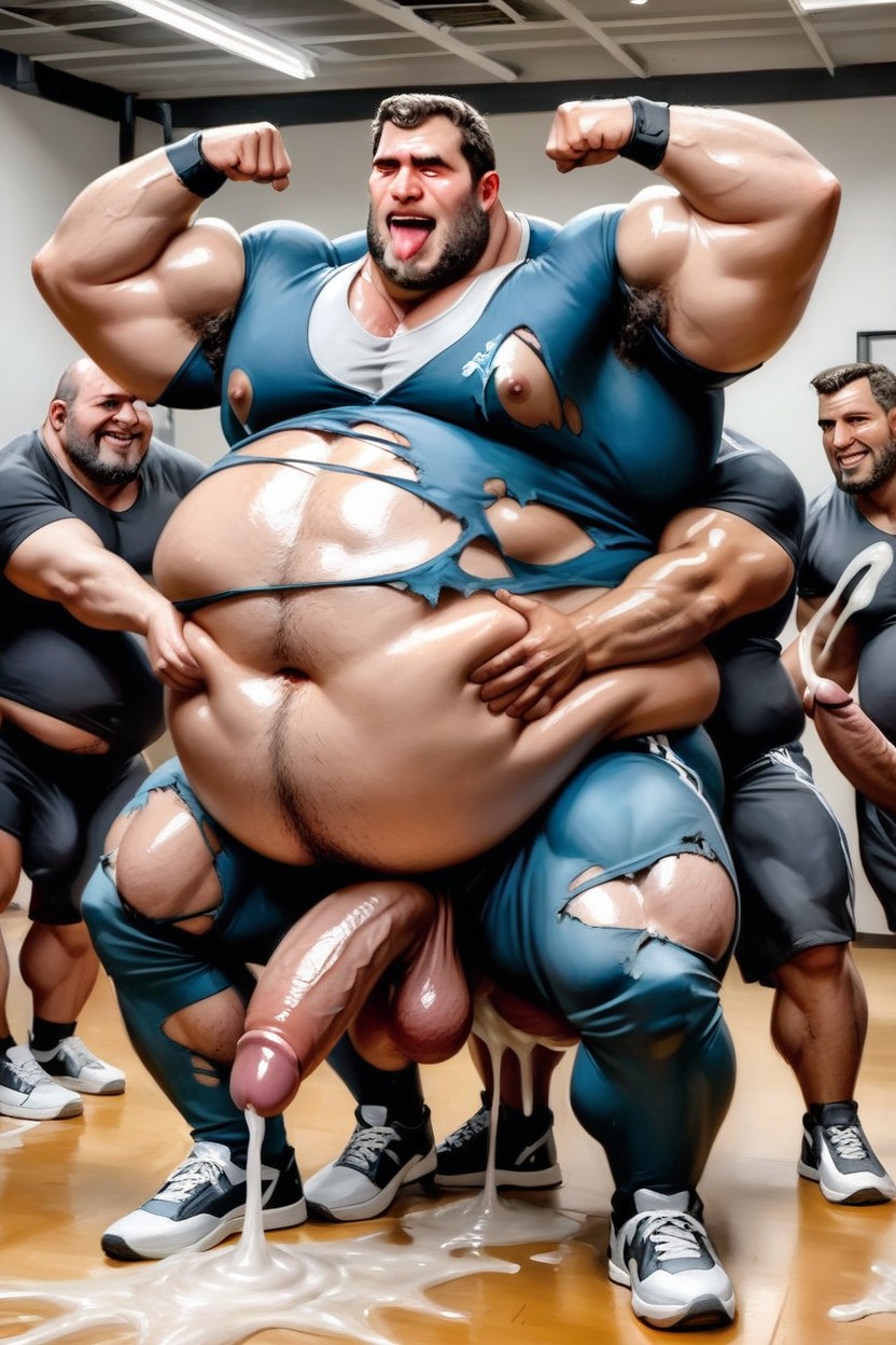 Fucking, Ripped Clothes , Harem AI Gay Porn