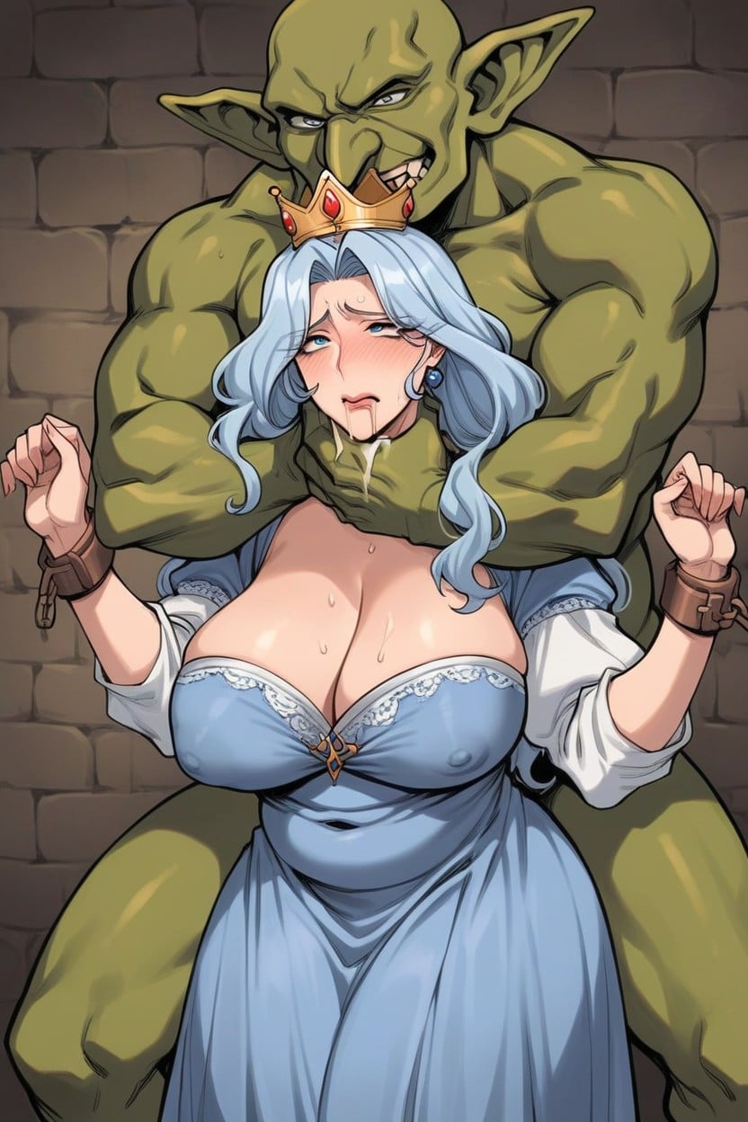 Medieval Queen Dress, Queen, Milf Hentai AI Porn