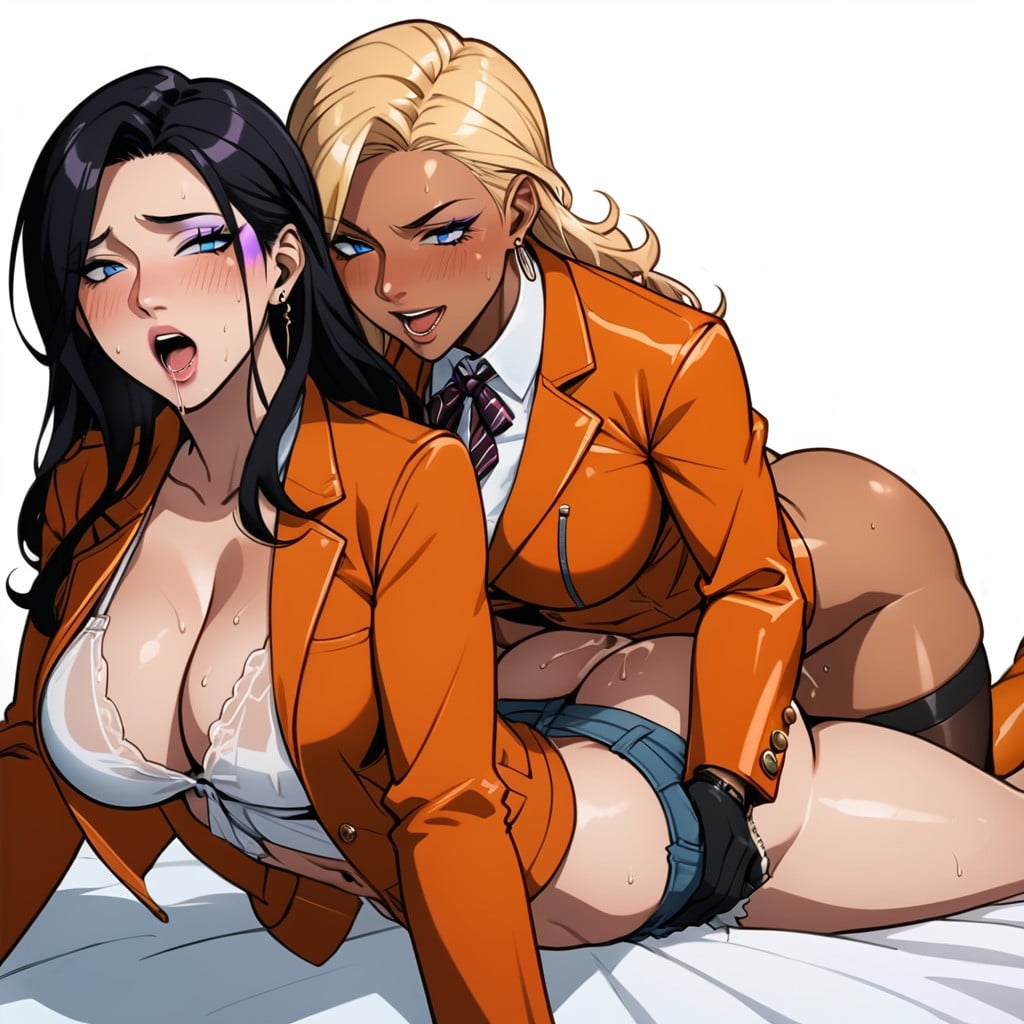 Sweaty, Japanese, Character Pale Woman Hentai IA