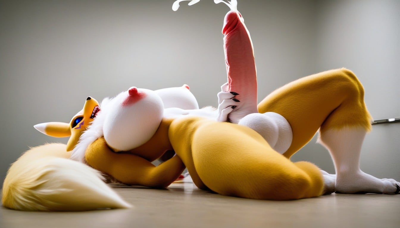 Way Too Long Penis, Body, Low Pov Furry AI Porn