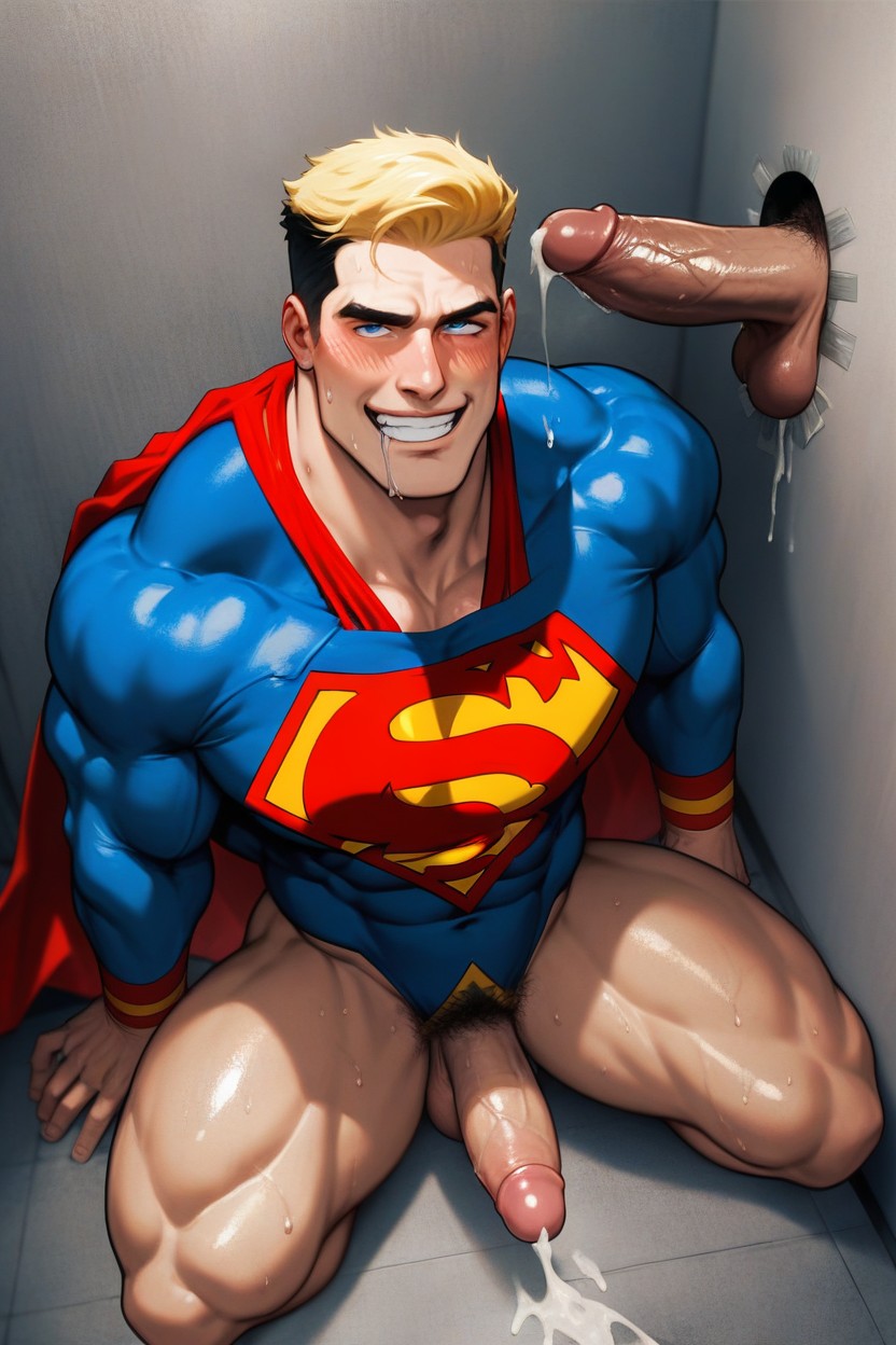 Blue Eyes, Medium, 18+ AI Gay Porn