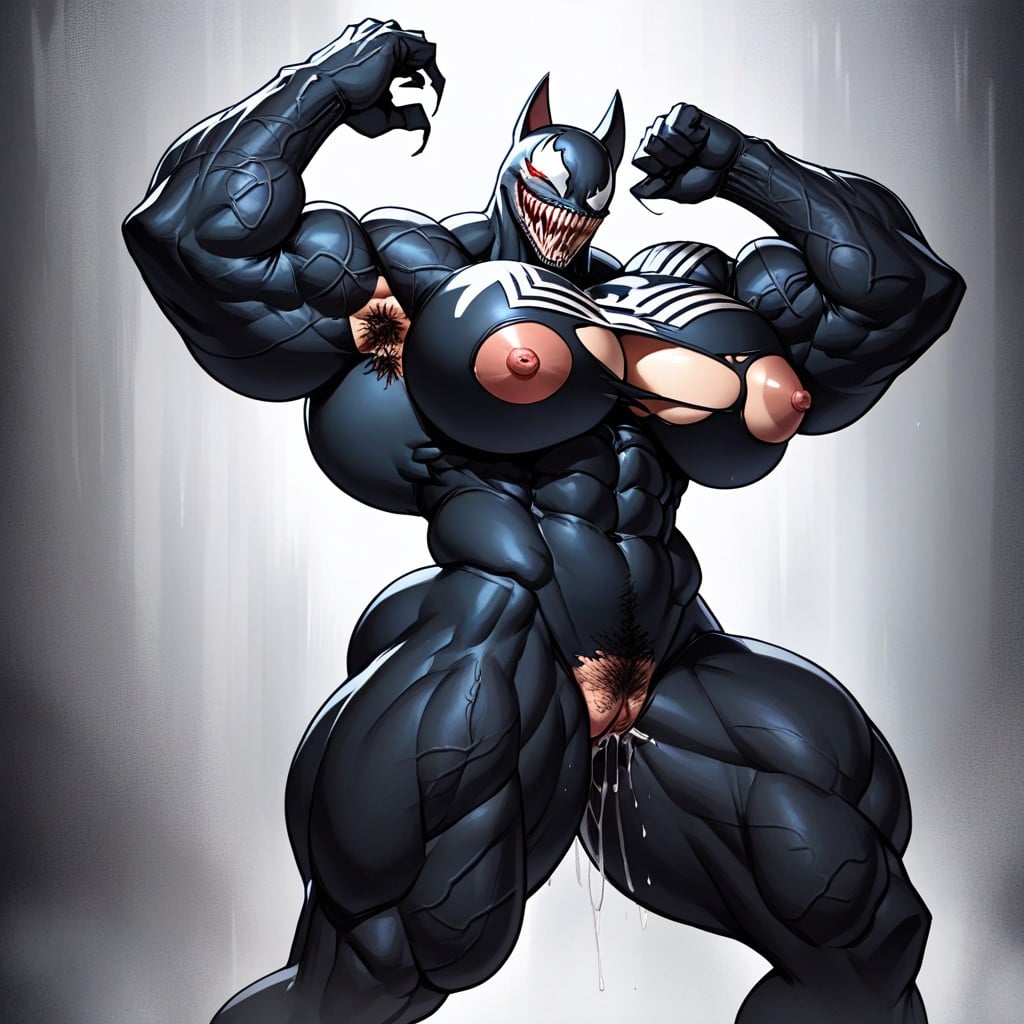 Red Lipstick, Full Meet, She Venom Furry AI Porn