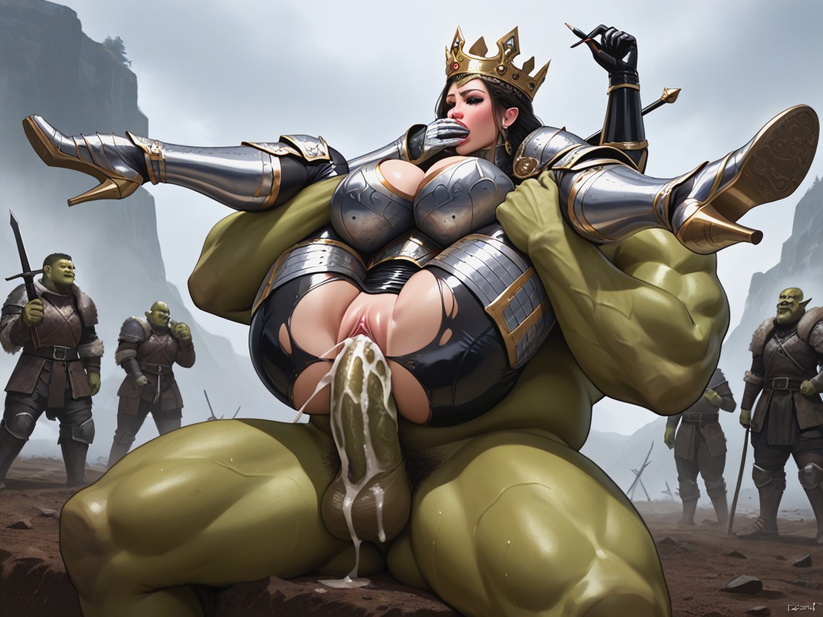 Hip Armor, Latex, Spoils Of War Hentai AI Porn