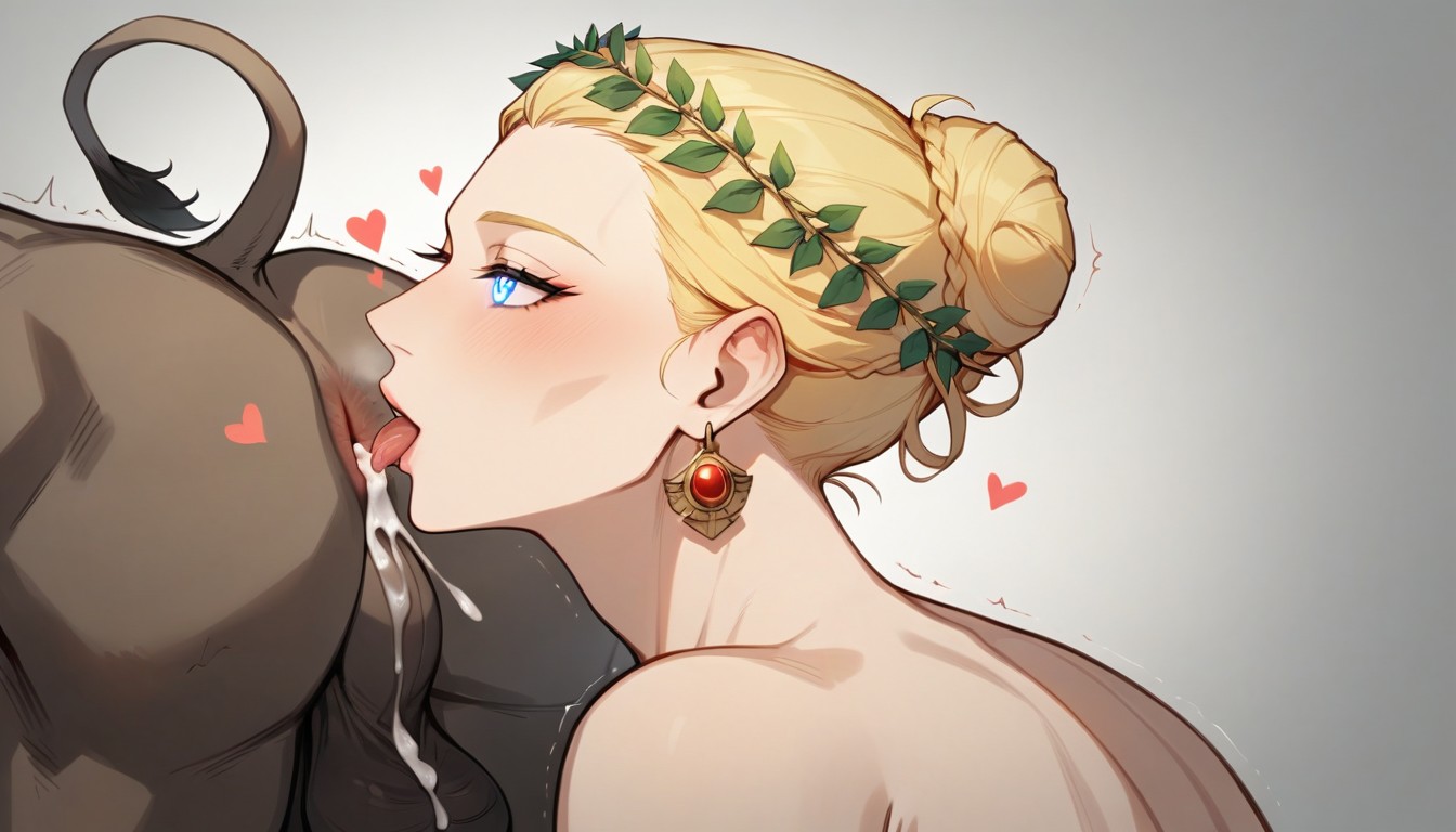 18+, Heart Eyes, Darkened AI Porn