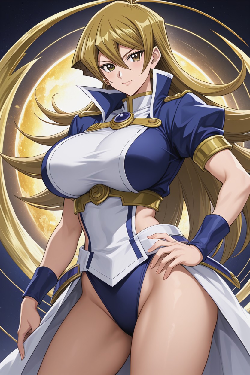 Light Smile, Solo, Skinny Hentai AI Porn