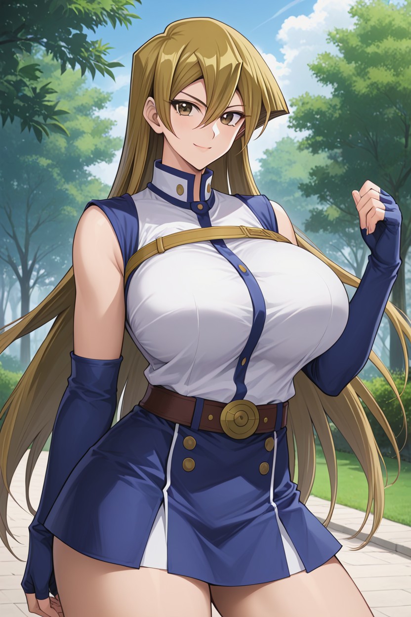 Yu Gi Oh! Gx, Girl, Hair Between Eyes Hentai AI Porn