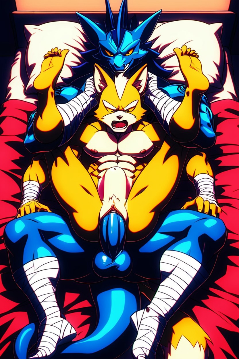 18+, Full Nelson, Big Dick Furry AI Porn
