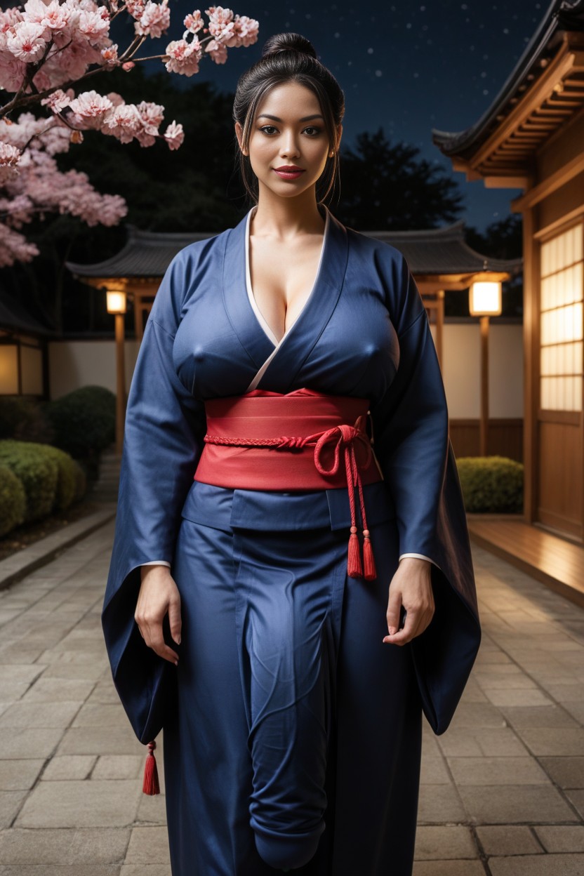 Night, Gigantic Perfect Boobs, 18+ Shemale AI Porn