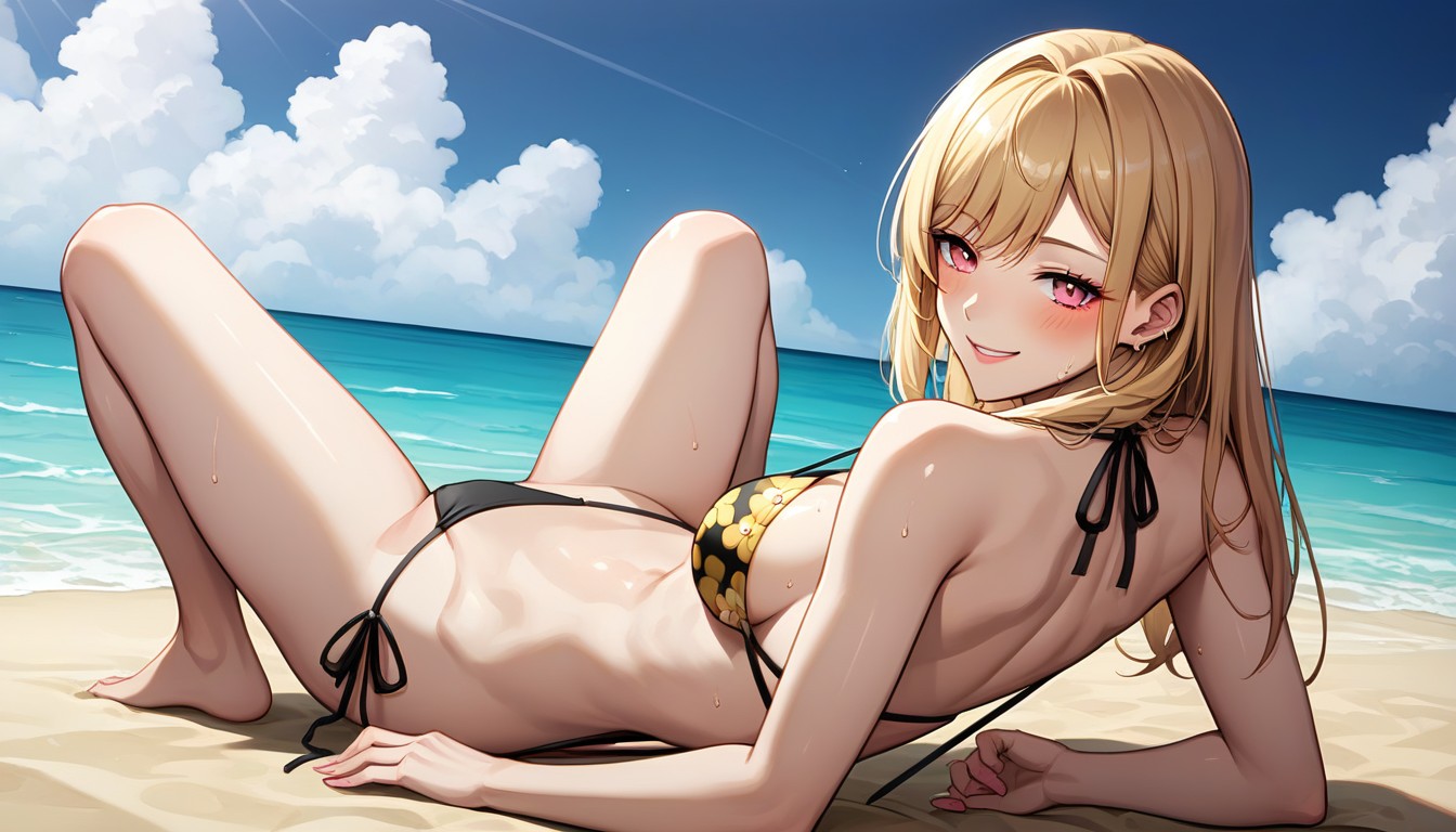 Biquíni Do Anime, High Detail, 20+ AI Porn