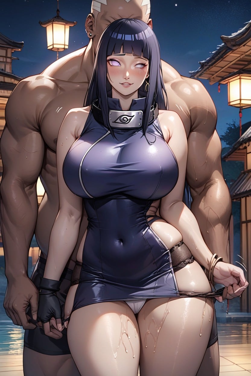 Round, Party Dress, Naruto Shippuden Hentai AI Porn