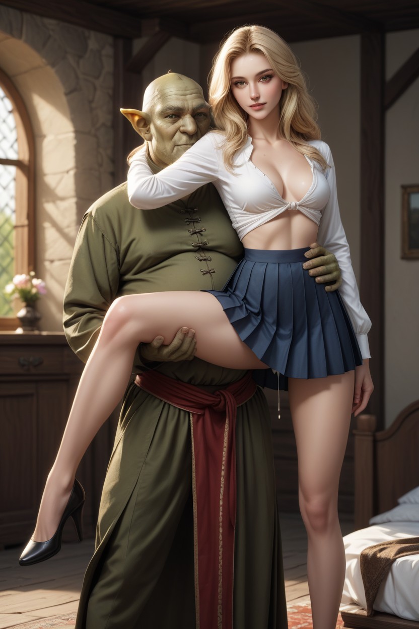 He Fucks Her, Cum Dripping, 20+ AI Porn