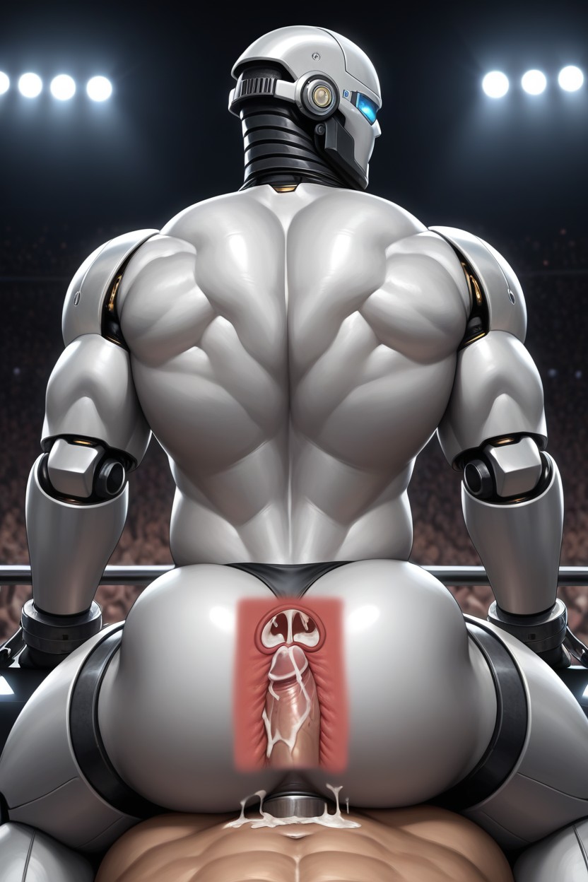 Hole Milks Dicks Like A Machine, Hole Is Powerful, Dominant Bottom Porno IA Gay