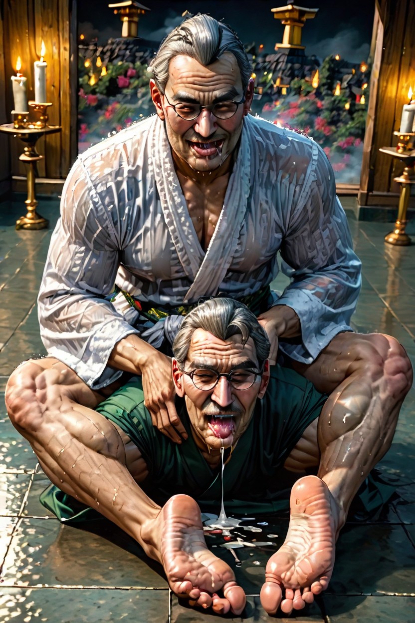 Wet Body, Excessive Steam, Steam AI Gay Porn