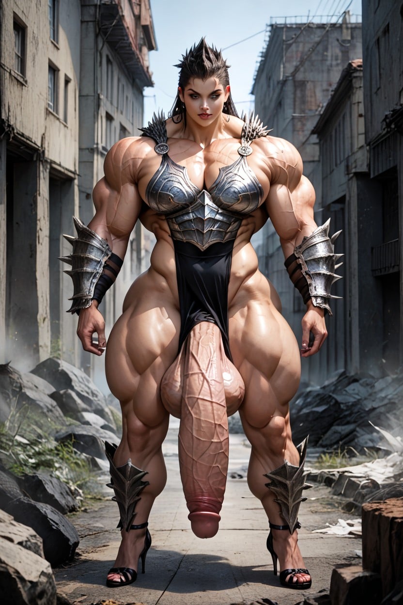 Hyper Balls, Fit, Gigantic Penis 人妖AI色情