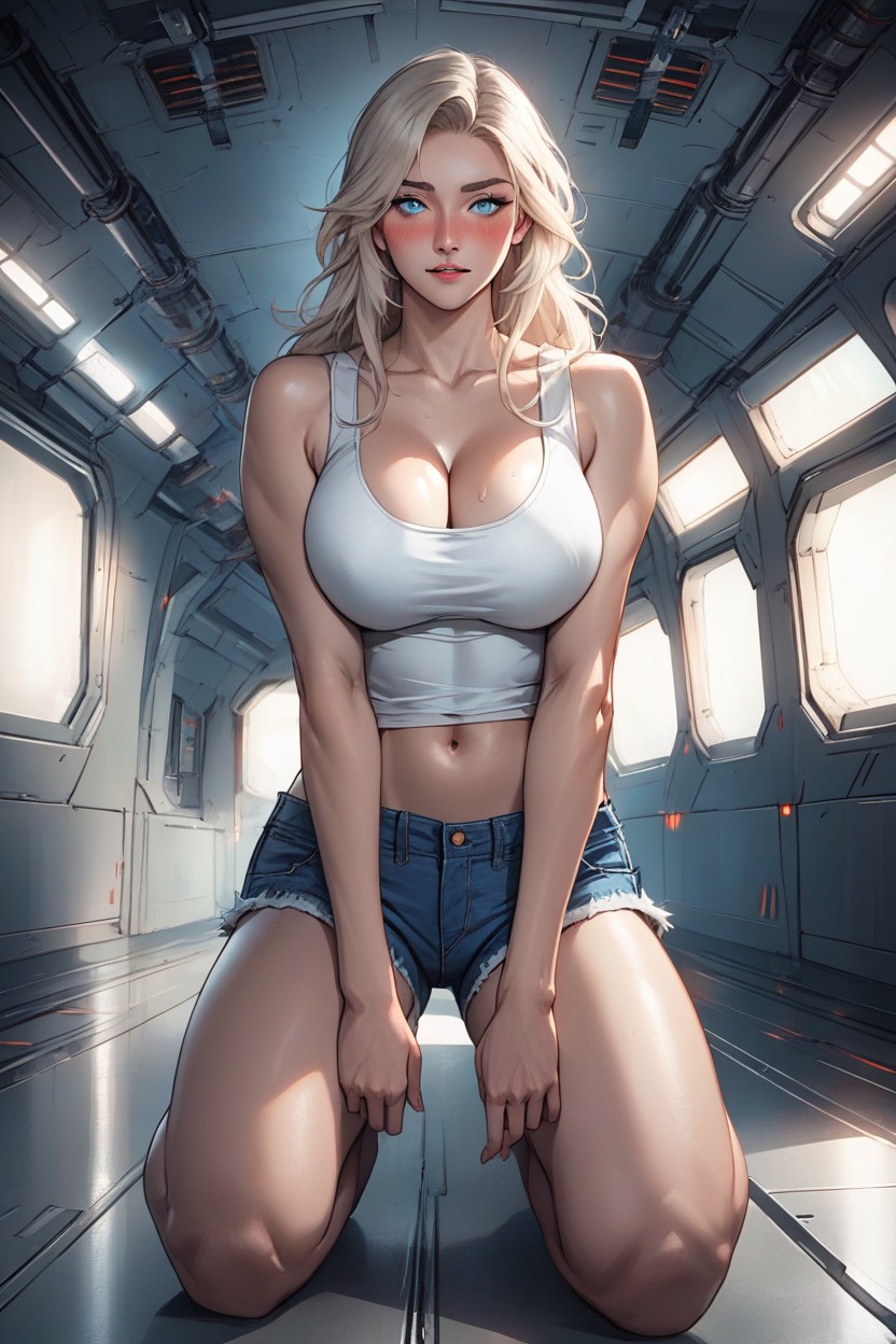 Excited, Spaceship, Hot Hentai AI Porn