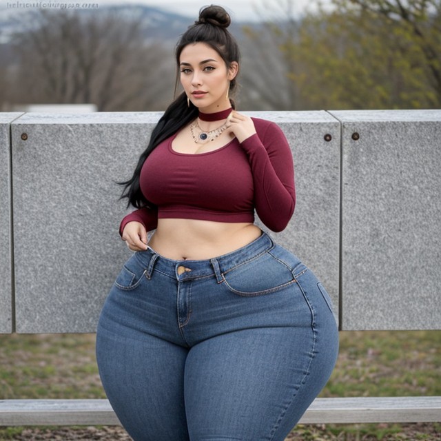 Casual, Longsleeve Top, Head Full Of Hair AI Porn