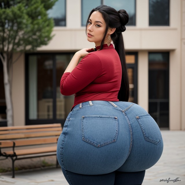 Long Thick Legs, Angle View, Front View AI Porn