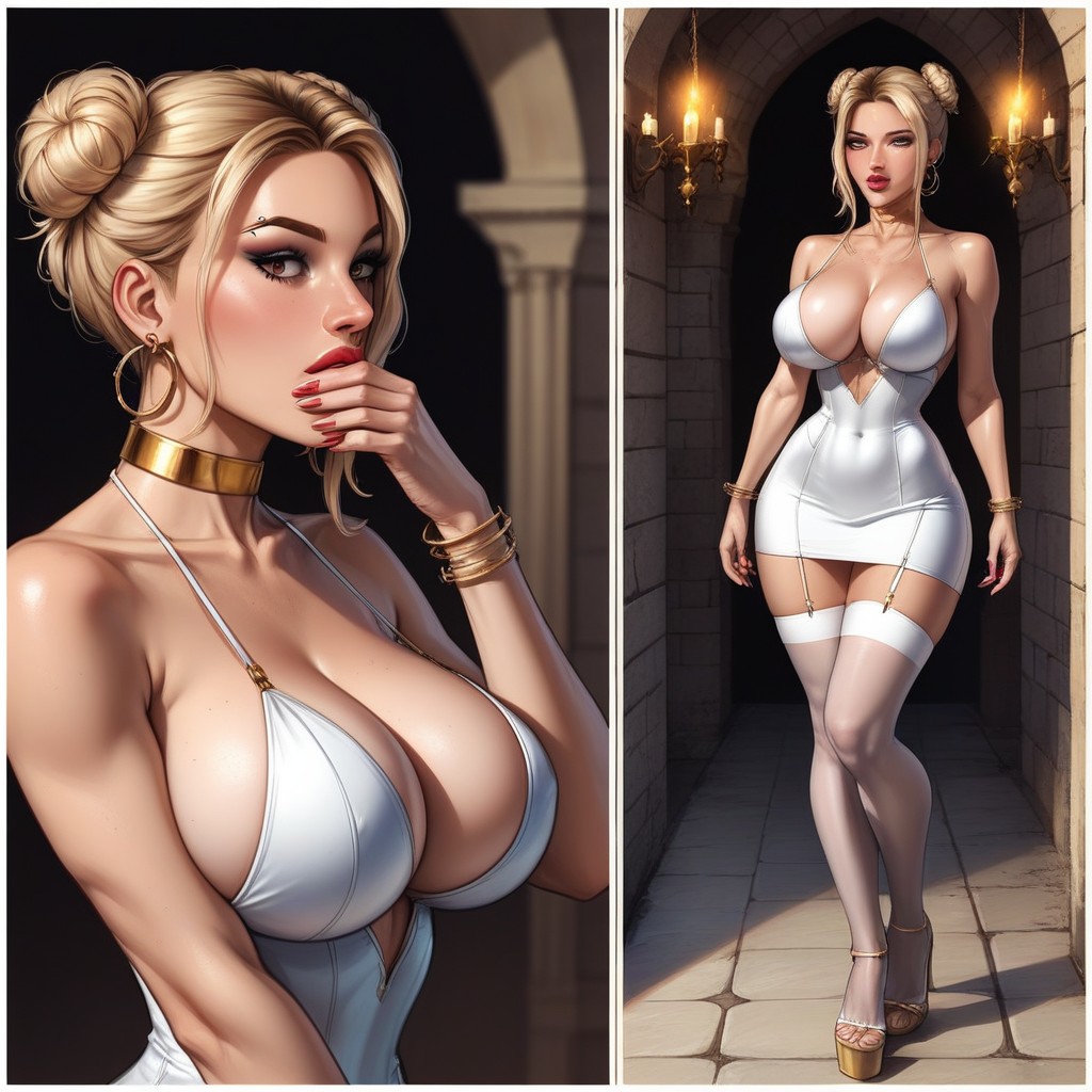 Super Waist, Photorealistic, Detailed Face AI Porn