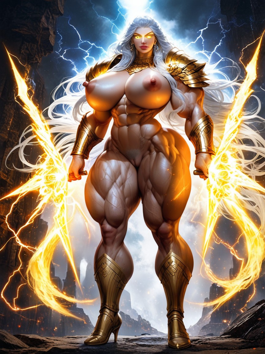 Wide Hips, Vagina, Big Areolae Hentai AI Porn