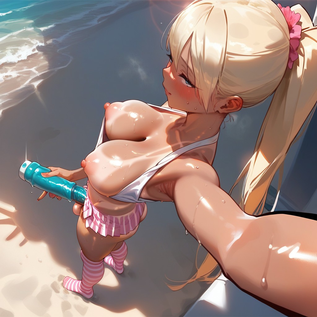 To The Side View, 20+, Selfie View Hentai AI Porn