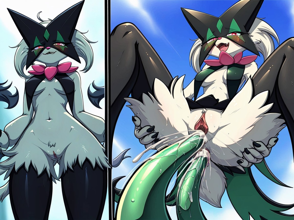 Anal Penetration, Ripped Clothes , Comic Layout Furry AI Porn