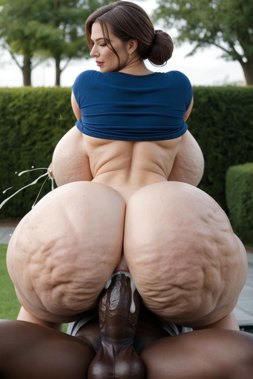 Gigantic Ass, Breast Expansion, Big Wide Hips AI Porn