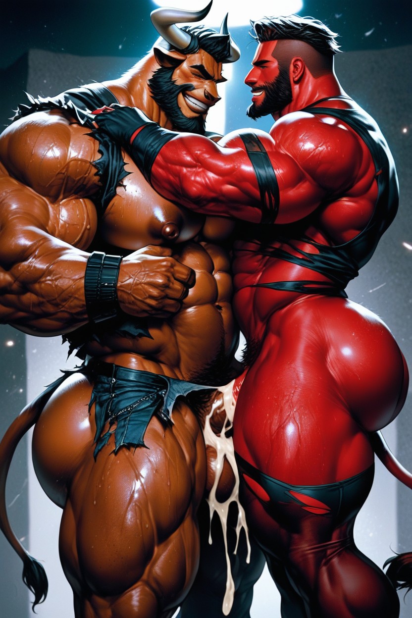 Big Muscle, Cuntboy Furry, Trans Man AI Gay Porn