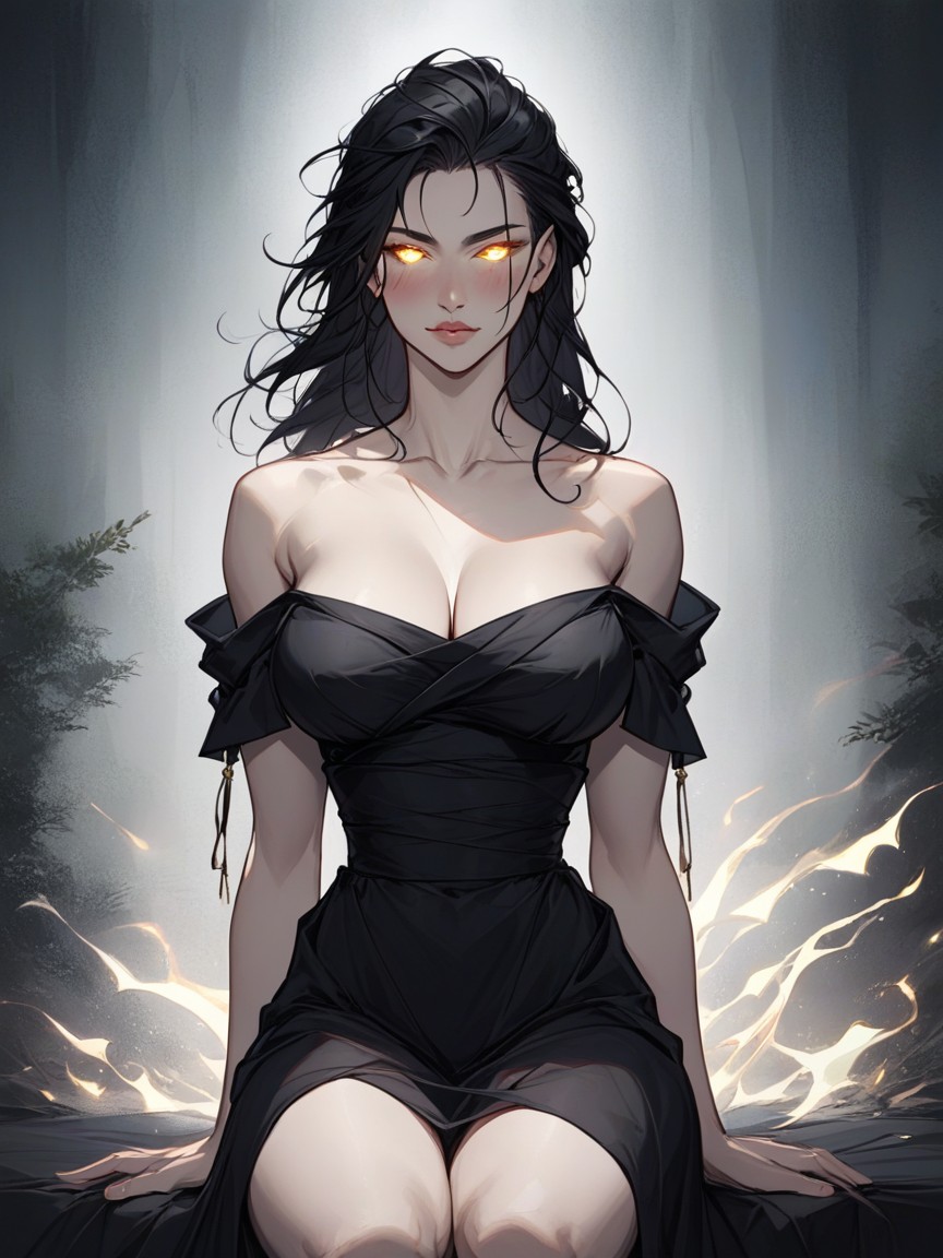 Velvet Shadows, 18+, Black Hair Hentai AI Porn