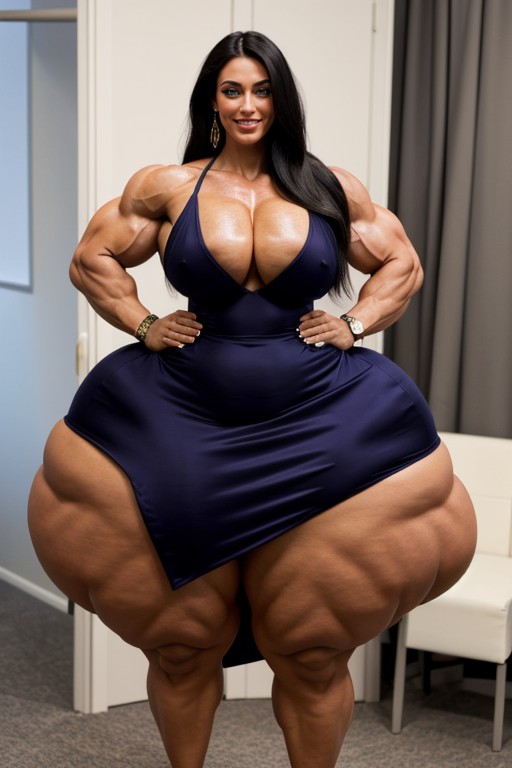 Only Women, Steroids, Beautiful Amazon Woman AI Porn