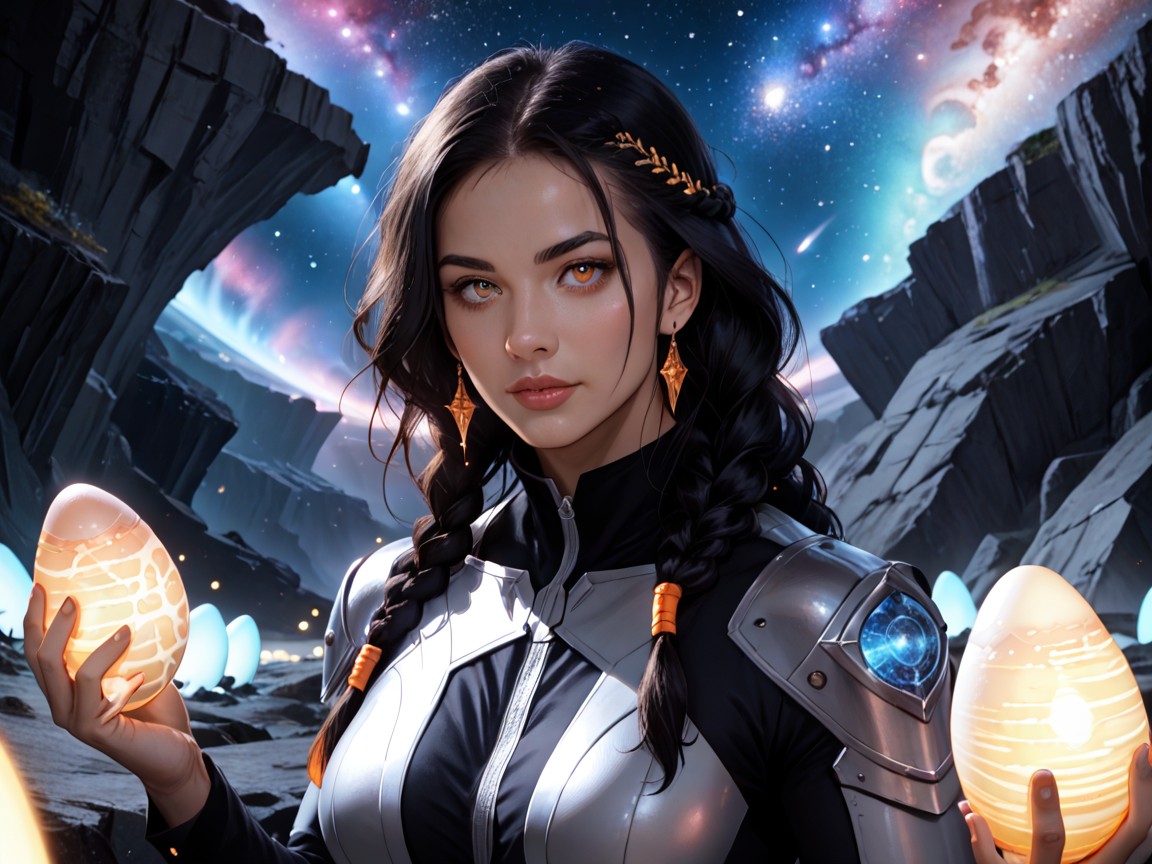 Spaceship Somewhere In The Background, Cave, Break Hentai AI Porn