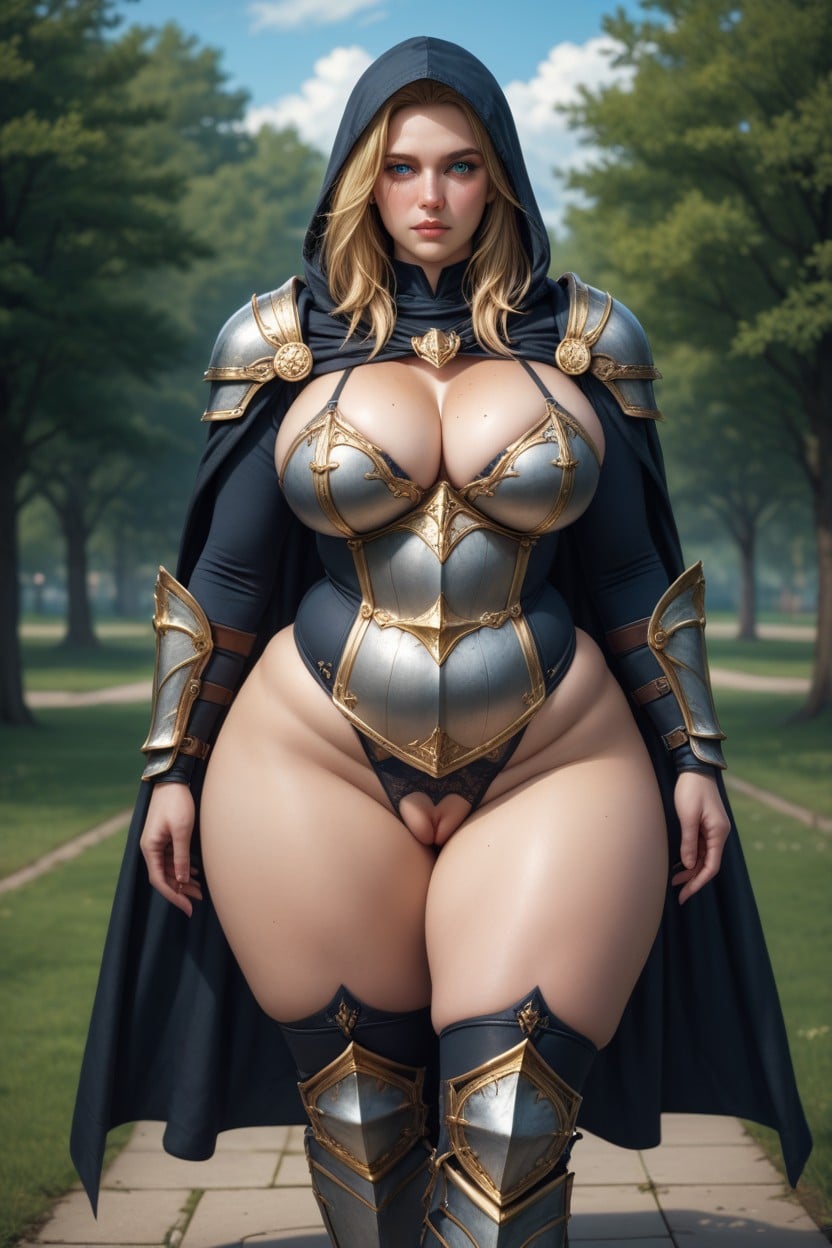 Detailed Body, Armour, Thick AI Porn