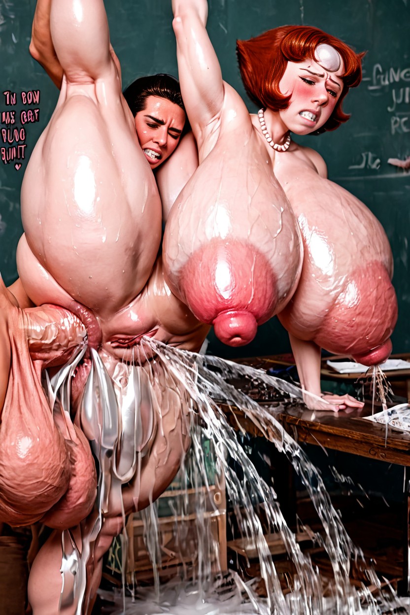 Spherical Pussy, Butt Expansion, Disgusted AI Porn