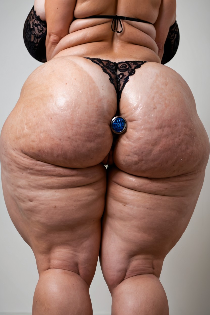 Titanic Ass, Flabby Waist, Huge Ass BBW AI Porn